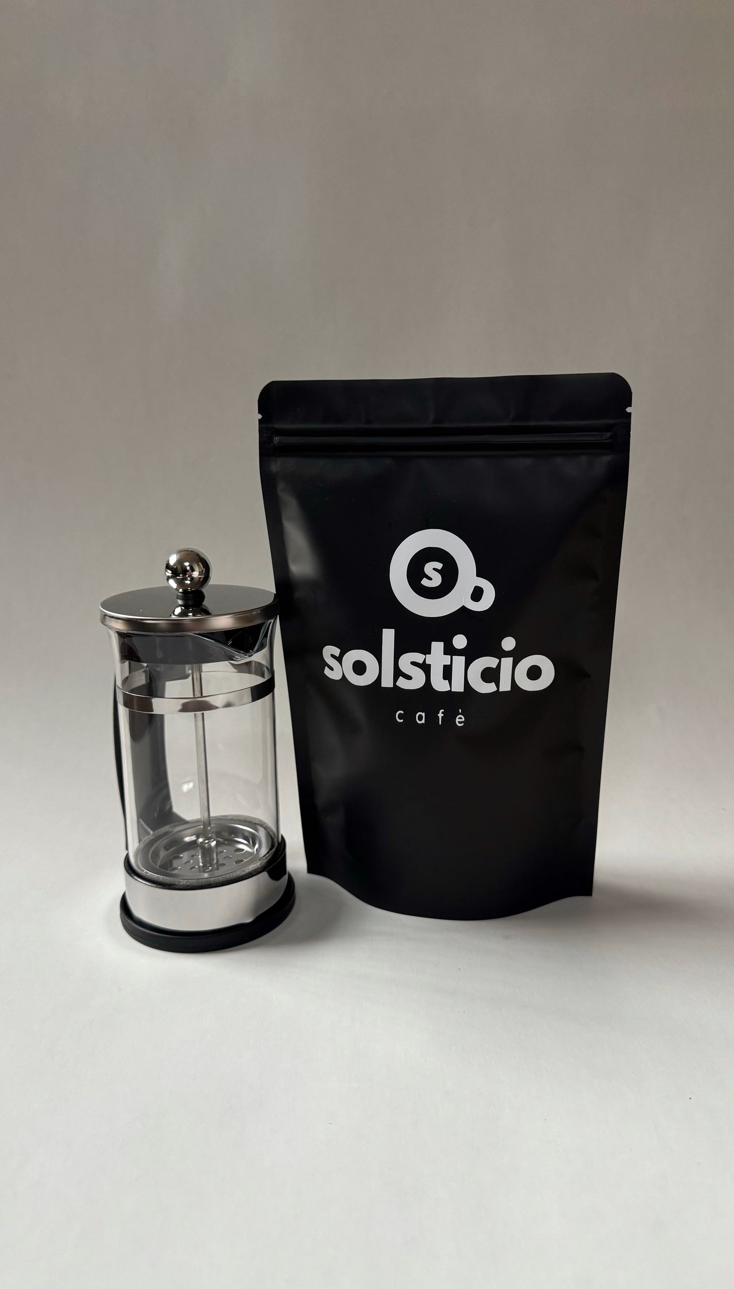 Pack cafetera acero 350 ml